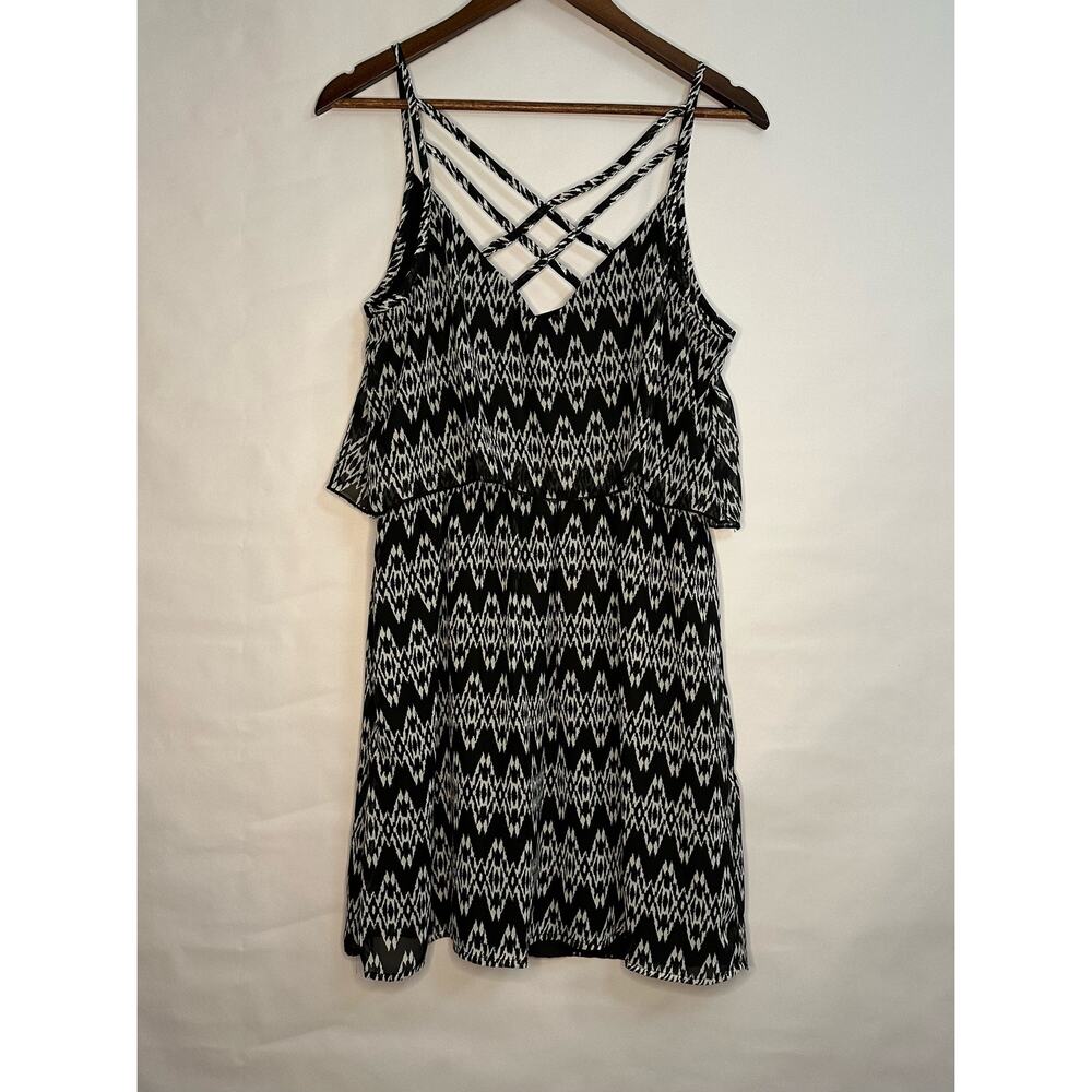 Speechless Strappy Sundress with Tribal Graphic Print - Picture 2 of 10